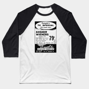 Kosher Wieners Baseball T-Shirt